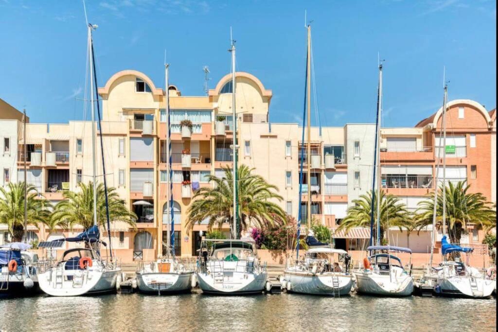 Residence Port Soleil Duplex T3 46 M2 Climatise Gruissan Buitenkant foto